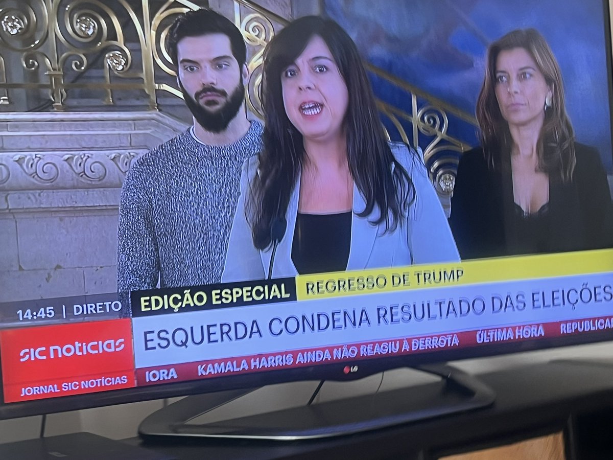 tiagosapo444's tweet photo. “Esquerda condena” ??
Não estou a perceber 😏
Não foram pessoas que votaram?
Condenam quem? As pessoas que votaram no que quiseram ?
😂😂 https://t.co/ojLDd1vpky