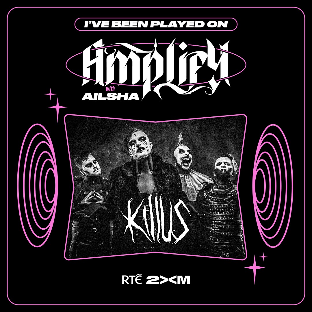 Listen to Killus on Irish radio Amplify today. 🇮🇪
18h (Local Time)

Click the link below 👇🏻
rte.ie/radio/2xm/ampl…

#metal #amplify #newmusic #musicalert