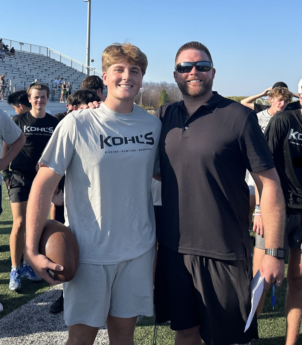 2024 Kohl's Fall Ranking Event
Competition Winners

🏆 Punt: Cartwright
🏆 FG: Brewer
🏆 LS: McElderry