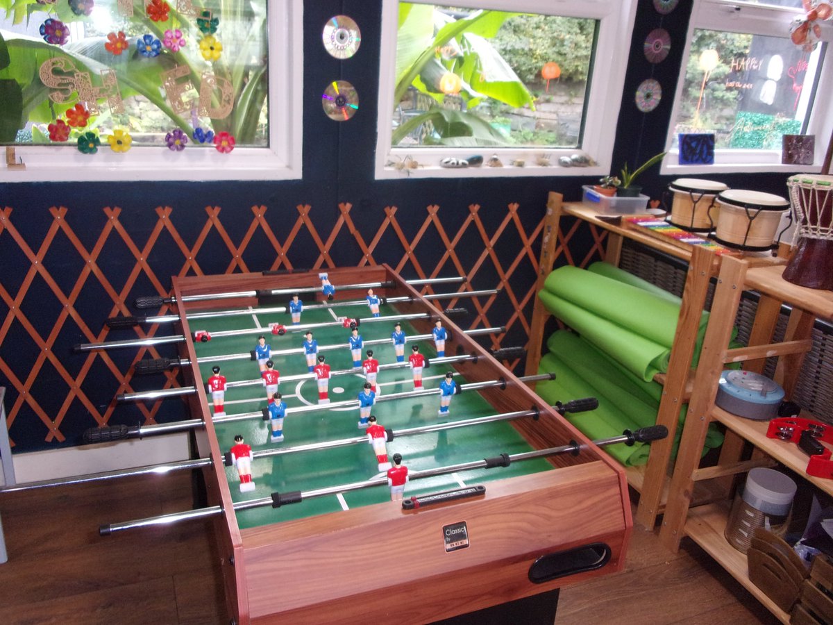 folkestoneshed's tweet image. I think the football table looks great here!