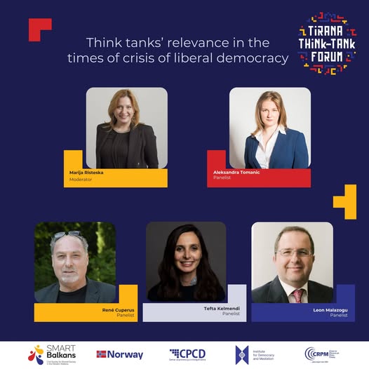 Next topic of #TTF2024 "Think tanks’ relevance in the times of crisis of liberal democracy". 

More about this topic will be discussed by👇🏼