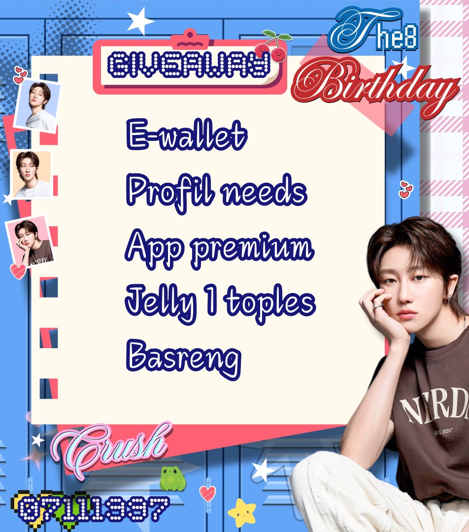 We're thankful for the path that our patron saint, Xu Minghao, has made, as well as the outstanding individuals who supported him along the way. To celebrate this fresh phase, we have a special giveaway for you! Simply follow the guidelines for your chance to win. Good luck! 🩵