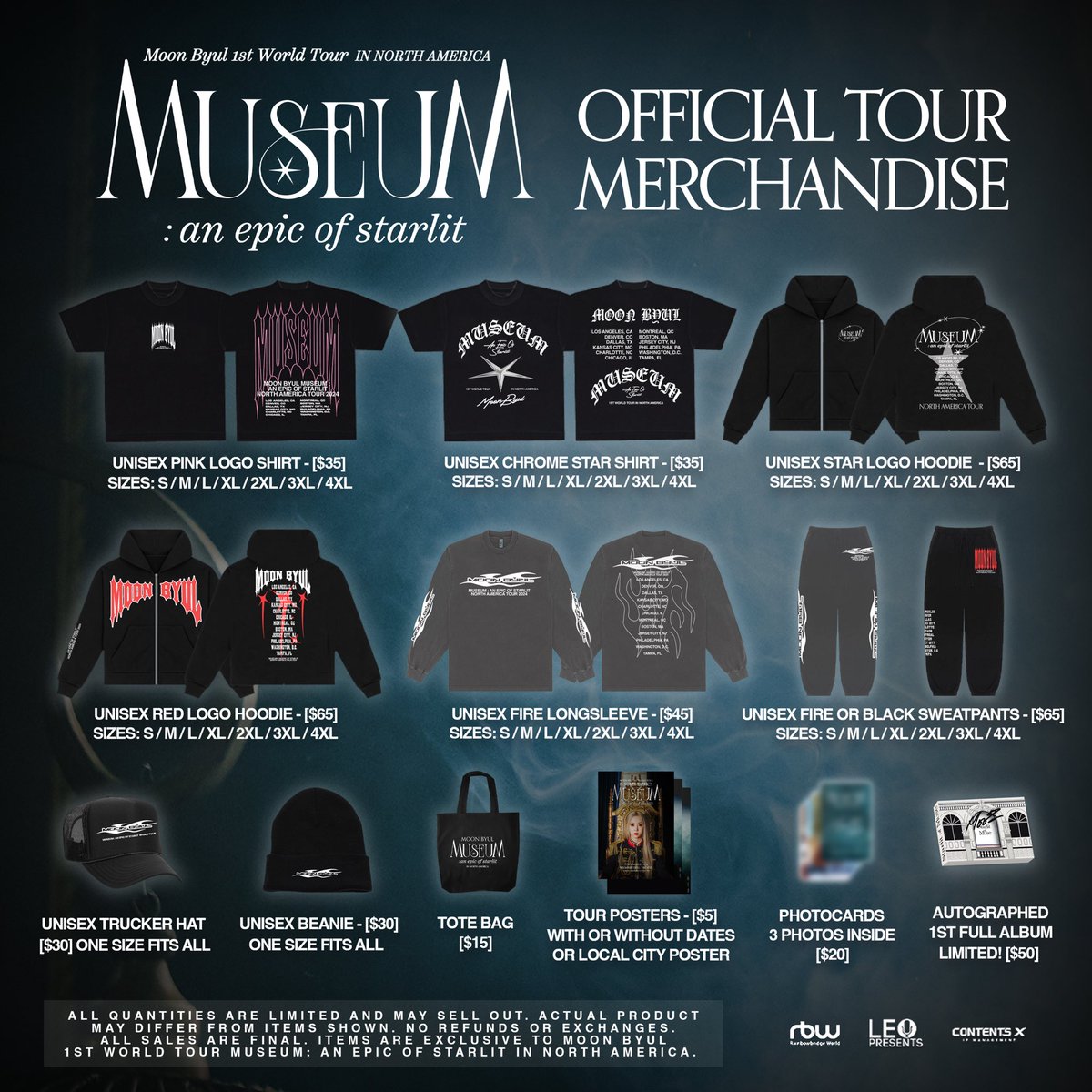 LeoPresents's tweet photo. Moon Byul [Official Tour Merch]

[𝐌𝐔𝐒𝐄𝐔𝐌 : 𝐚𝐧 𝐞𝐩𝐢𝐜 𝐨𝐟 𝐬𝐭𝐚𝐫𝐥𝐢𝐭] 
𝟏𝐬𝐭 𝐖𝐨𝐫𝐥𝐝 𝐓𝐨𝐮𝐫 𝐢𝐧 𝐍𝐨𝐫𝐭𝐡 𝐀𝐦𝐞𝐫𝐢𝐜𝐚

#문별 #MoonByul #Starlit_of_Muse 
#Starlit_of_Twinkle 
#MUSEUM_an_epic_of_starlit 
#MoonByul1stWorldTour
@RBW_MAMAMOO https://t.co/pfRJ1CjV6g