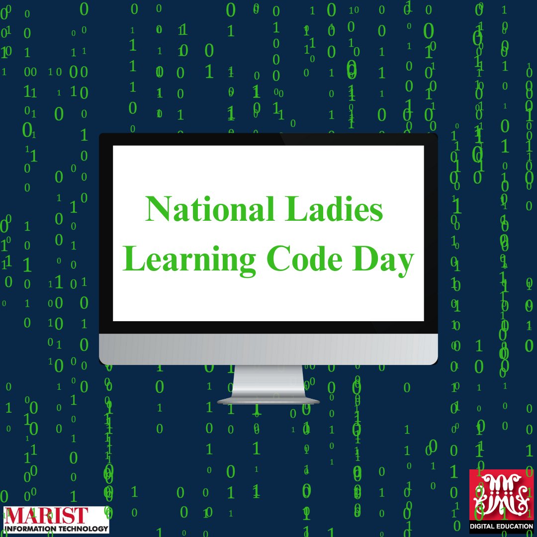 Marist_IT's tweet image. Today we celebrate all the incredible women diving into the world of code, breaking barriers, & shaping the future of tech! If you're just starting or a seasoned coder, today is for you to explore, experiment, & empower yourself through tech. 🖥️ #LadiesLearningCode #WomenInTech