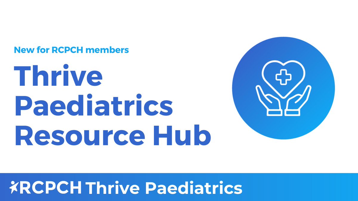 Looking for ideas on how you could improve paediatrician wellbeing in your department?

Visit the Thrive Paediatrics resource hub for examples of good practice and steps you might take to improve wellbeing and working lives.👇

ow.ly/TOK150TZ1ng

#WellbeingWednesday