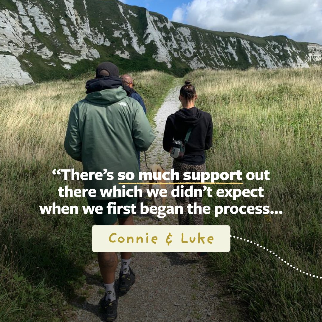 Youcanadopt's tweet image. Connie & Luke are currently in the matching stage of the adoption process 🧩
If you’d like to hear more about the experiences of real-life adopters who have been through the process – listen to our podcast series: youcanadopt.co.uk/category/podca… 🔗🎧
#YouCanAdopt #NAW