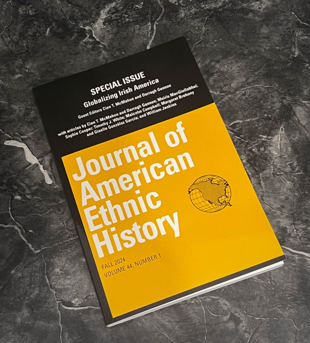Illinois Press (@illinoispress) on Twitter photo NEW "Globalizing Irish America" special issue <a href="/JournlAmEthHist/">Journal of American Ethnic History</a> 44.1 (<a href="/IEHS1965/">Immigration and Ethnic History Society</a>)! Feat. <a href="/mmacgiol/">Dr. Muiris MacGiollabhui</a> (<a href="/LifeAtPurdue/">Purdue University</a>), @SophcoCooper (<a href="/QUBLiberalArts/">Liberal Arts at Queen’s University Belfast</a>), <a href="/whitetimothyj1/">Timothy J. White</a> (<a href="/XavierU/">Xavier University</a>), <a href="/BrehonyMargaret/">Margaret Brehony</a> (<a href="/uniofgalway/">Ollscoil na Gaillimhe | University of Galway</a>) + more. Guest editors: <a href="/CianTMcMahon/">Cian T. McMahon</a> <a href="/DGannon2016/">Darragh Gannon</a> scholarlypublishingcollective.org/uip/jaeh/issue… NEW "Globalizing Irish America" special issue <a href="/JournlAmEthHist/">Journal of American Ethnic History</a> 44.1 (<a href="/IEHS1965/">Immigration and Ethnic History Society</a>)! Feat. <a href="/mmacgiol/">Dr. Muiris MacGiollabhui</a> (<a href="/LifeAtPurdue/">Purdue University</a>), @SophcoCooper (<a href="/QUBLiberalArts/">Liberal Arts at Queen’s University Belfast</a>), <a href="/whitetimothyj1/">Timothy J. White</a> (<a href="/XavierU/">Xavier University</a>), <a href="/BrehonyMargaret/">Margaret Brehony</a> (<a href="/uniofgalway/">Ollscoil na Gaillimhe | University of Galway</a>) + more. Guest editors: <a href="/CianTMcMahon/">Cian T. McMahon</a> <a href="/DGannon2016/">Darragh Gannon</a> scholarlypublishingcollective.org/uip/jaeh/issue…