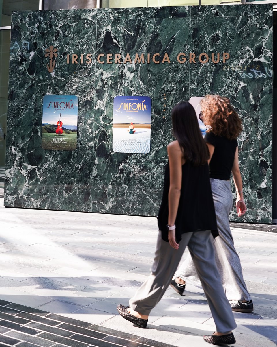 IrisICG's tweet image. At the @Dubaidesignweek, Iris Ceramica Group is staging its own metaphorical orchestra of instruments, people and technologies.
Until 10 November, the ICG Orchestra will be performing in the heart of Dubai’s Design District . Visitors have the chance to conduct the orchestra.