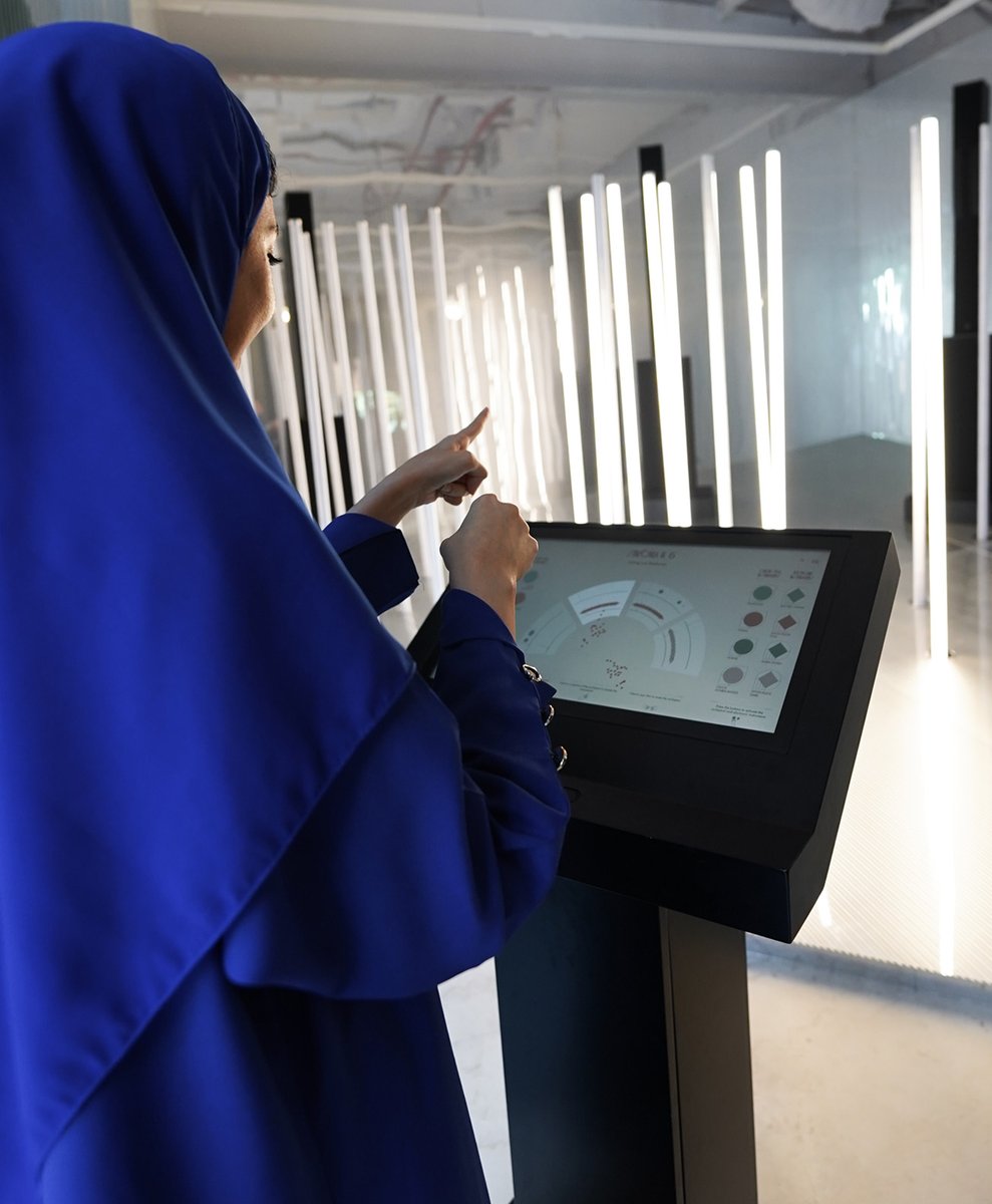 IrisICG's tweet image. At the @Dubaidesignweek, Iris Ceramica Group is staging its own metaphorical orchestra of instruments, people and technologies.
Until 10 November, the ICG Orchestra will be performing in the heart of Dubai’s Design District . Visitors have the chance to conduct the orchestra.