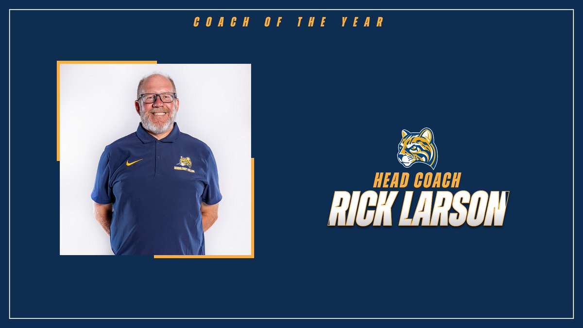 Schoolcraftmsoc's tweet image. Our leader🫡
Congratulations to Coach Larson on winning MCCAA and Region XII Coach of the Year!
#OcelotPride