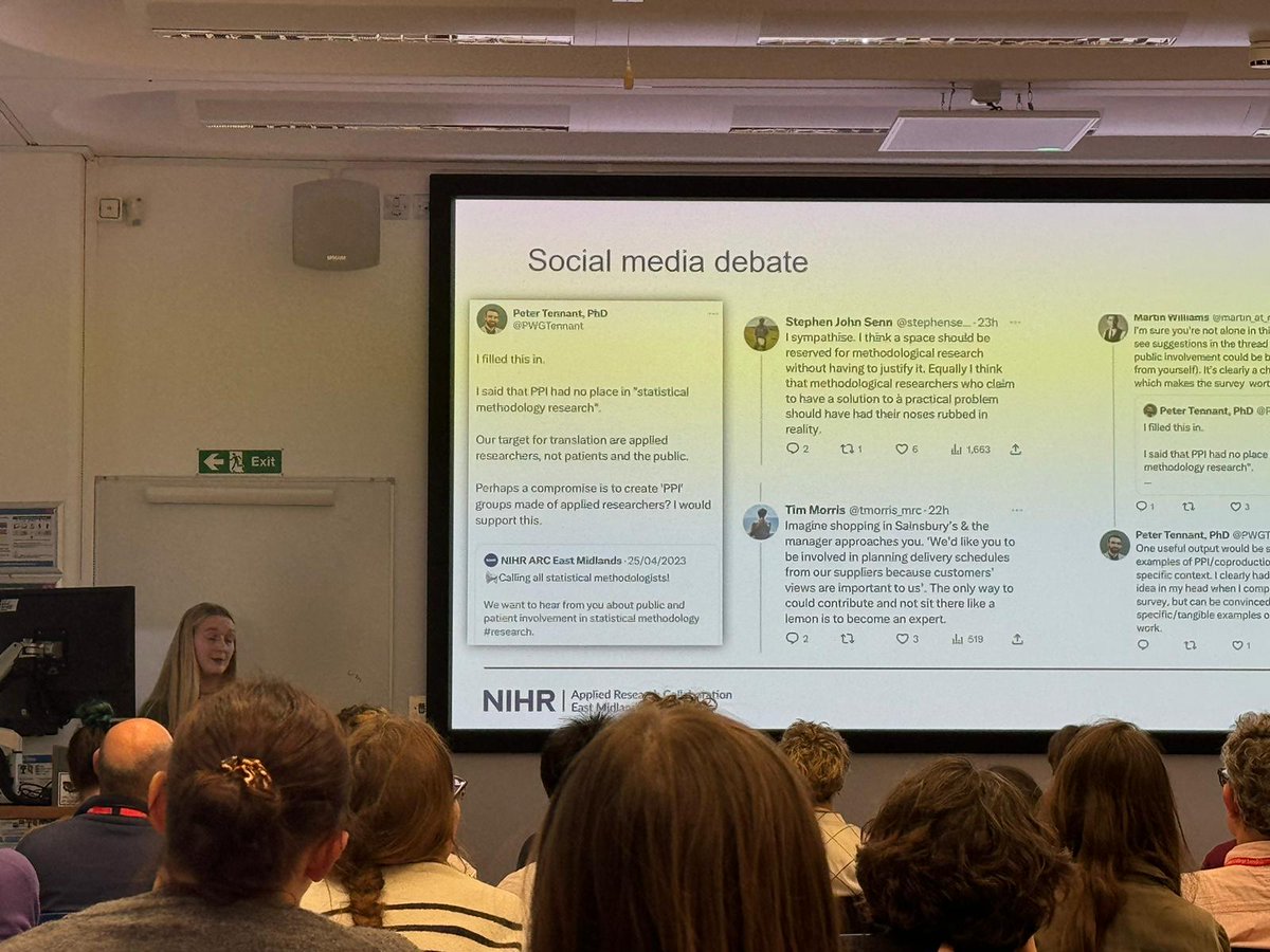 KCTU Mental Health Statistics Group (@kctu_mh_stats) on Twitter photo <a href="/SGDPCentreKCL/">SGDP Centre KCL</a> <a href="/richardaemsley/">Richard Emsley</a> <a href="/ChristinaBYap/">Christina Yap</a> We then had some fantastic quick-fire talks from our Trial Statisticians: <a href="/PetrinaChu/">Petrina Chu</a>, Sam Cross, <a href="/callumglen/">Callum Glen</a>, <a href="/Hassan_jfry/">HASSAN JFRY</a>, Louise MacGregor, Francesca Maher, <a href="/meredith_martyn/">Dr Merry Martyn</a> and Ollie Pearson. In fact, see Francesca here in action! 👩🏫 📊 <a href="/SGDPCentreKCL/">SGDP Centre KCL</a> <a href="/richardaemsley/">Richard Emsley</a> <a href="/ChristinaBYap/">Christina Yap</a> We then had some fantastic quick-fire talks from our Trial Statisticians: <a href="/PetrinaChu/">Petrina Chu</a>, Sam Cross, <a href="/callumglen/">Callum Glen</a>, <a href="/Hassan_jfry/">HASSAN JFRY</a>, Louise MacGregor, Francesca Maher, <a href="/meredith_martyn/">Dr Merry Martyn</a> and Ollie Pearson. In fact, see Francesca here in action! 👩🏫 📊