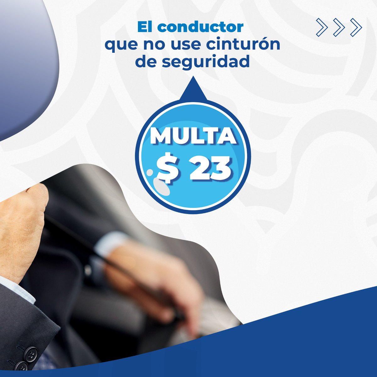 AMT_Quito's tweet photo. 👮 #AMTEduca |  ¡Asegúrate la vida!

👍🏾 Cumple con la ley y utiliza el cinturón de seguridad dentro del 🚙 vehículo.

Te contamos cuáles son las 💵 sanciones . 

¡Evita multas y salva vidas!

🫶🏾 Con movilidad responsable
☀️ #QuitoRenace https://t.co/m7zzqEA8Hs