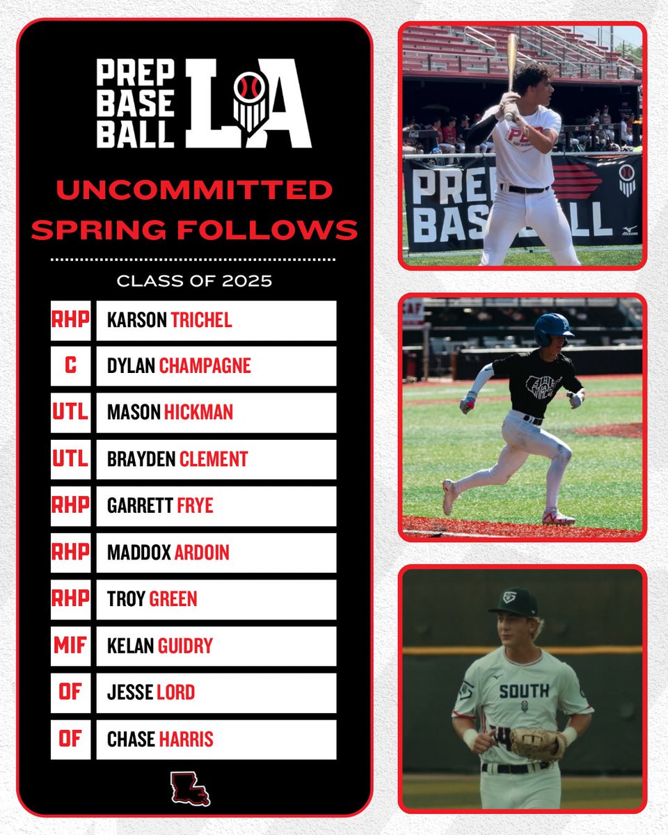 📕 𝚄𝚗𝚌𝚘𝚖𝚖𝚒𝚝𝚝𝚎𝚍 𝚂𝚙𝚛𝚒𝚗𝚐 𝙵𝚘𝚕𝚕𝚘𝚠𝚜: 𝟸𝟶𝟸𝟻 𝙲𝚕𝚊𝚜𝚜

Today, we take a look at several @PBR_Uncommitted prospects in the state’s 2025 class as we inch closer to the spring.  Notes, video, &amp; more below ⤵️. #BeSeen

<a href="/AlexArmandPBR/">Alex Armand</a> 

🖇️ loom.ly/EII365w