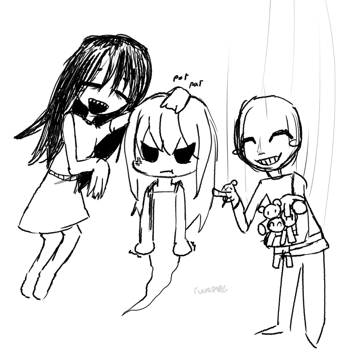 WASABI_T4n's tweet photo. being perpetually trapped in a child's form is hell (at least, that's what spooky thinks) #spookysjumpscaremansion #spookyshouseofjumpscares #shoj #sjm https://t.co/b2lw2X7E9X