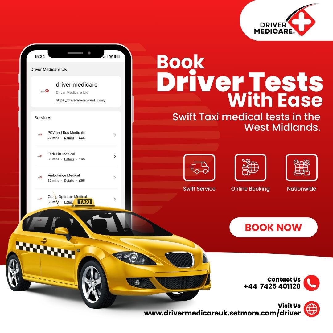 DriverMedicare's tweet photo. Call us on +44 7425 401128 or send us a DM for swift Taxi Driver Medicare services in the UK.

For only £65

Book now 

#DriverMedicareUK #hgv #pcv #Trucker #Taxi #bus #Forklift #drivermedicalsUK #drivertestUK #healthcare #solihull #westmidlands https://t.co/lX6aFnUtm0