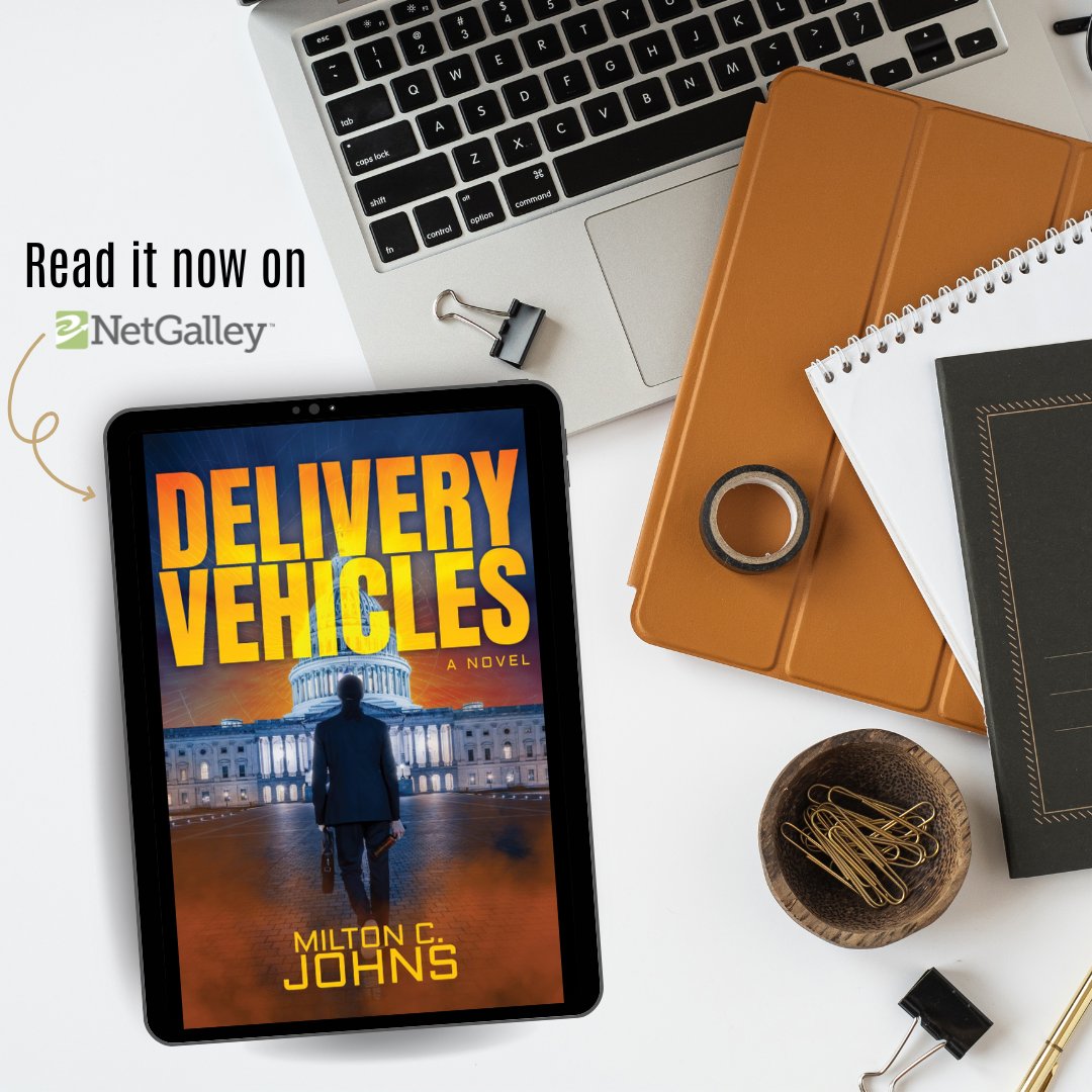 NetGalley's tweet image. Read it now on #NetGalley! bit.ly/3CetwO9

#DeliveryVehicles tells the compelling story of Mike Haskell&apos;s race against time to unravel a deadly plot and save his family, navigating personal and professional challenges, break-ins, and attacks

#Sponsored #ThrillerRead