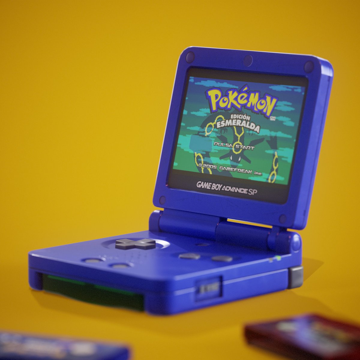 I just posted the GBA SP on Artstation! Please, give it some love in terms of views or feedback!

artstation.com/artwork/nJd0ZX

Thank you so much!

#b3d #3d #blender #gameart #gamedev