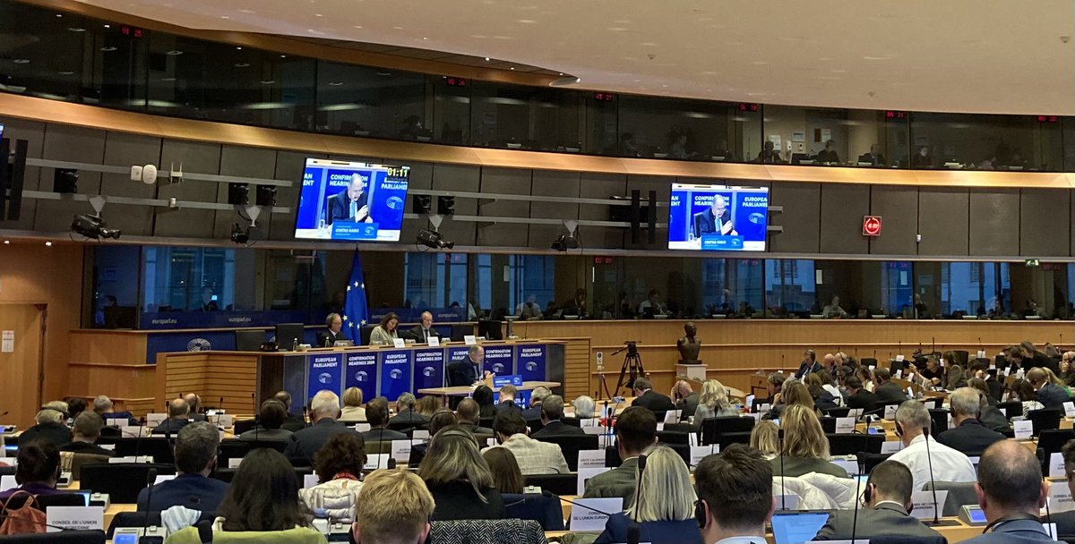 ❗️ <a href="/CostasKadis/">Costas Kadis</a> in conf hearing repeatedly acknowledging  🐟 misreporting as an issue in EU waters #BalticSea.

Accurate catch data is key for producing science-based advice on how much 🐟 can sustainably be caught.

This requires full implementation of 🇪🇺 #fisheriescontrol rules