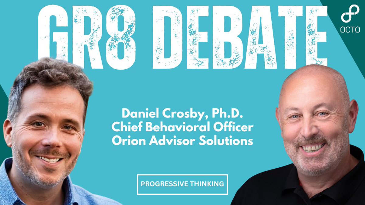 Lee Robertson FCSI FRSA (@leerobertson64) on Twitter photo New Gr8 Debate video on <a href="/octomembers/">@octomembers</a>: I had the absolute pleasure and privilege of catching up with <a href="/danielcrosby/">Daniel Crosby</a> for a chat about building empathy and trust with clients, his latest book and a whole lot more. Heartily recommended folks. New Gr8 Debate video on <a href="/octomembers/">@octomembers</a>: I had the absolute pleasure and privilege of catching up with <a href="/danielcrosby/">Daniel Crosby</a> for a chat about building empathy and trust with clients, his latest book and a whole lot more. Heartily recommended folks.