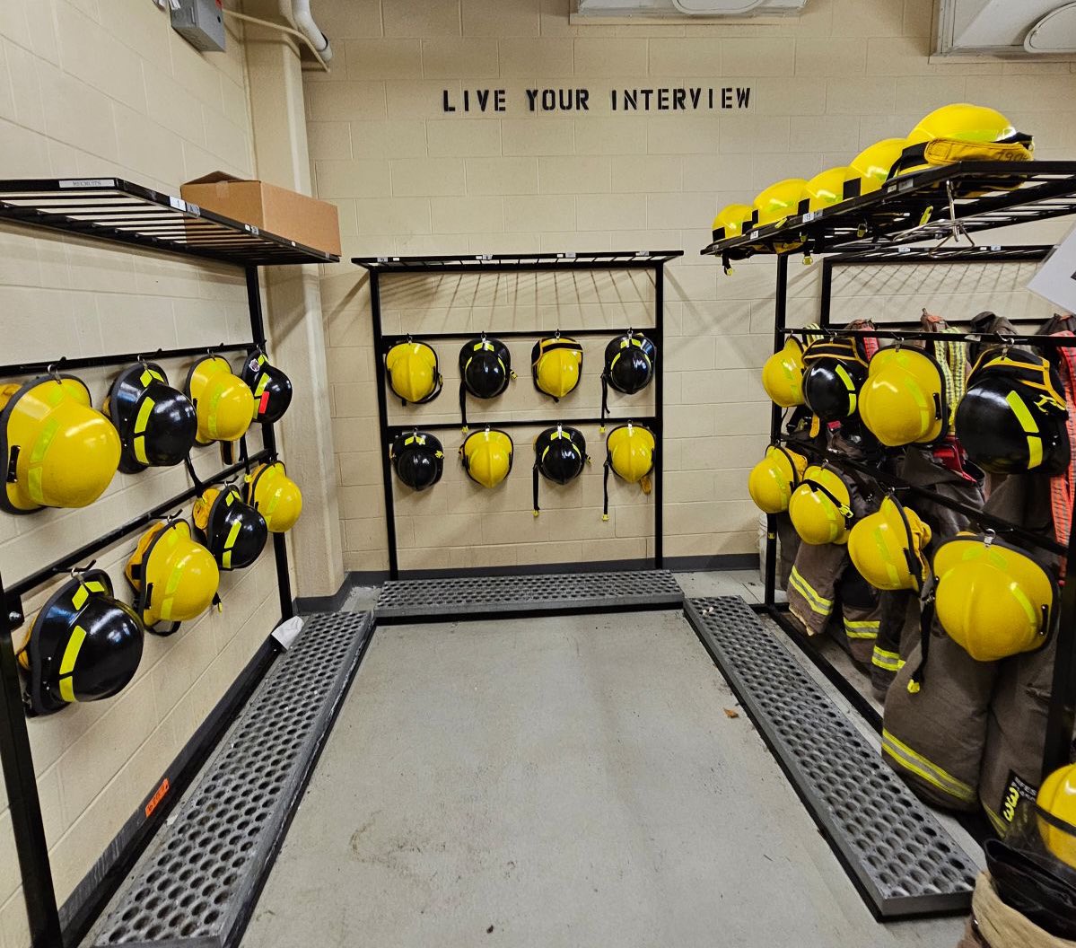 Today, we welcome Grade 9 students to Mississauga Fire and Emergency Services for #TakeYourKidToWorkDay! The students are learning about the skills it takes to keep our community safe. A big thanks to <a href="/IAFF1212/">Mississauga FF L1212</a> for making this an unforgettable experience! 🔥🚒 #FutureFirefighters