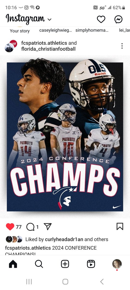 Adrian Arias (@yo_itsaaa) on Twitter photo Florida Christian Football are 2024 Conference Champs. Best way to end the season and so grateful to be a Patriot.
<a href="/PrepRedzoneFL/">Prep Redzone Florida</a> <a href="/FlaHSFootball/">FloridaHSFootball.com</a> Florida Christian Football are 2024 Conference Champs. Best way to end the season and so grateful to be a Patriot.
<a href="/PrepRedzoneFL/">Prep Redzone Florida</a> <a href="/FlaHSFootball/">FloridaHSFootball.com</a>