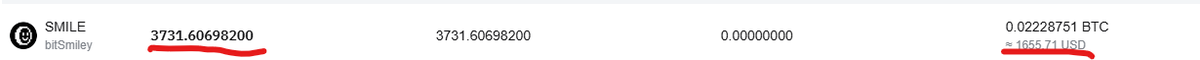crypto_sanzan's tweet photo. BitSmiley TGE📣
もはや半年以上前に紹介したBitSmileyが今日0時にTGEしてなんと1600ドル以上で売れましたw
5000ドルほどを2カ月弱預けただけでしたが、とにかく競合が少なかったのとTGEタイミングが最高でしたね
チームに10名弱いたと思うので、忘れずClaimして売りましょう💪
#BitSmiley #SMILE https://t.co/UP7p625c0E