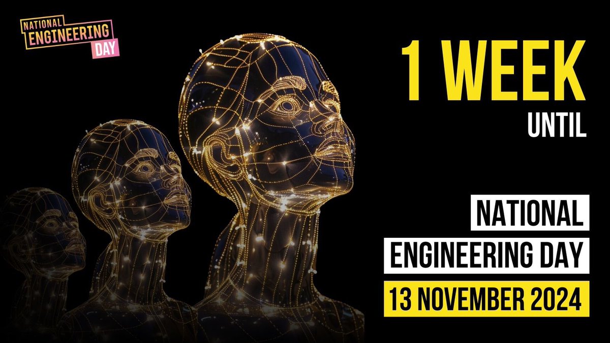 Only one week to go - how will you be celebrating National Engineering Day? 

#nationalengineeringday #NED