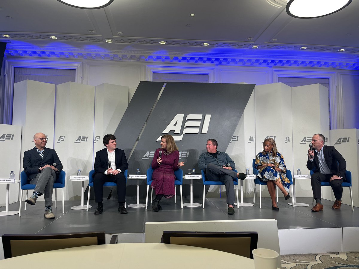 At <a href="/AEIeducation/">AEI Education</a> post-election event:

<a href="/PrestonCooper93/">Preston Cooper</a>: “Workforce development is one bipartisan area that a divided Congress might actually be able to make progress on.”