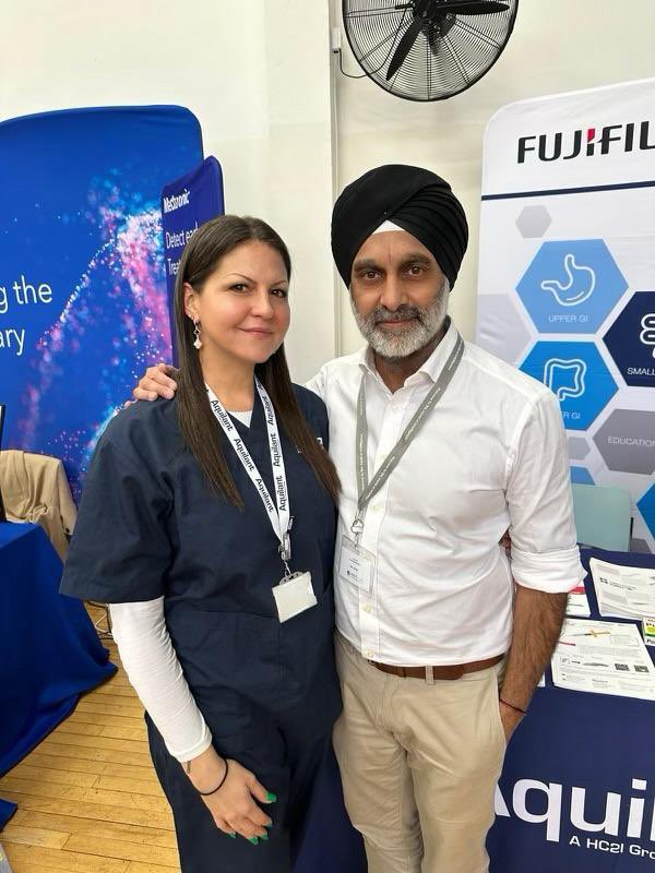 AquilantGI's tweet photo. First day at #KingsLive!
as a team we always look forward to this event and our wonderful @GiorgiaAla is there to show you through our full HPB portfolio. Make sure you head over to the Aquilant Exhibition to say hello!
#Aquilant #ImprovingLives #KingsLive2024 #GITwitter https://t.co/pgb2QKEFzT