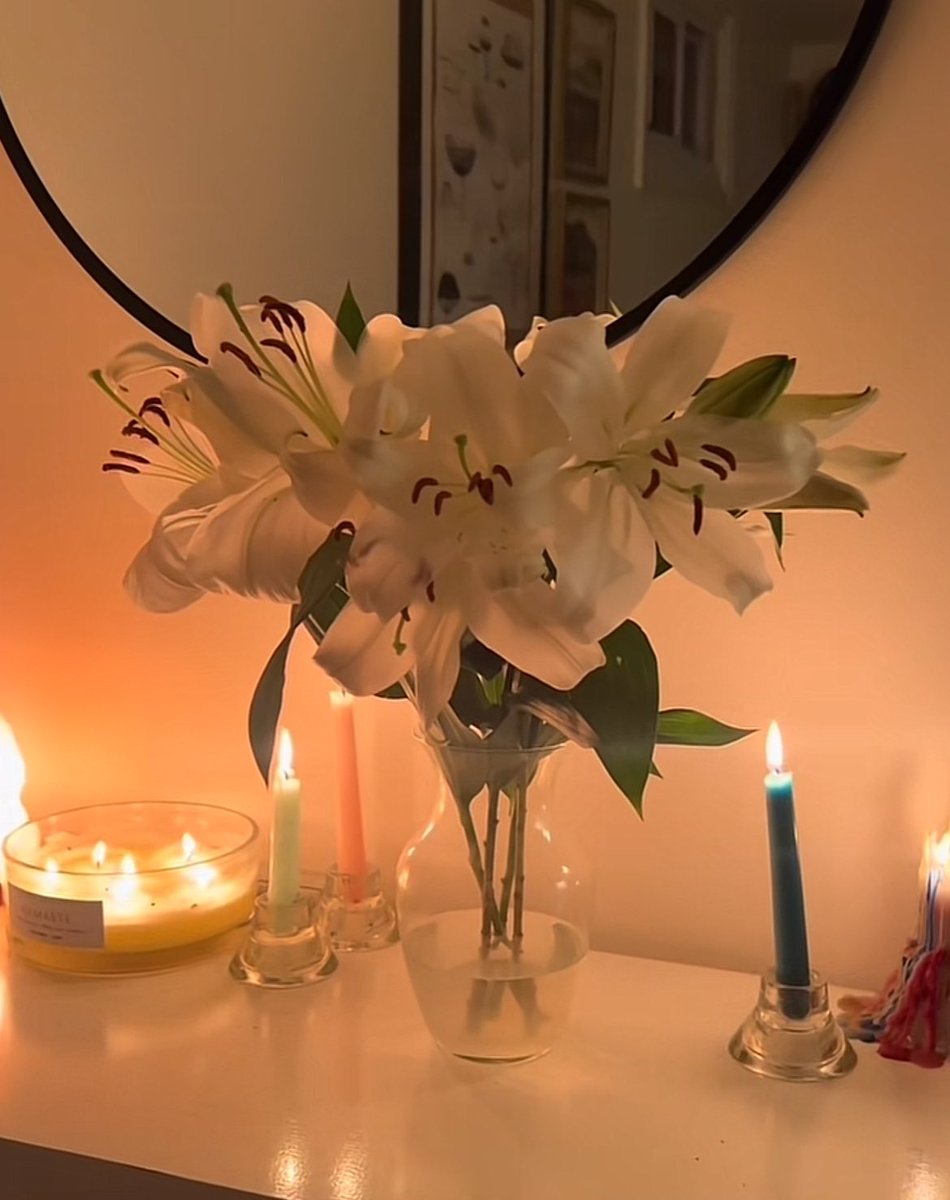 Pink and White Lilies