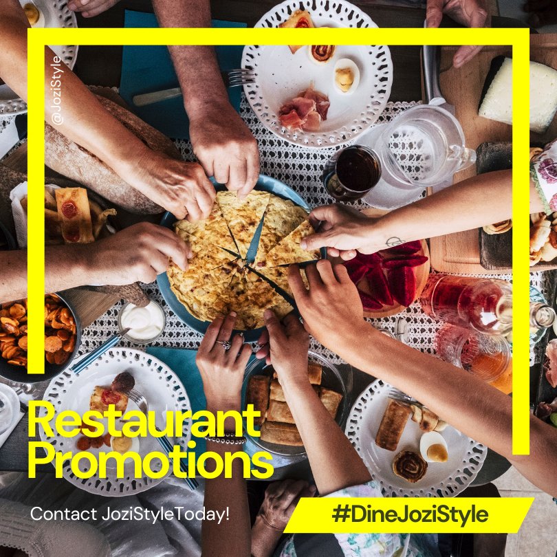JoziStyle's tweet photo. The only person you want promoting your restaurant is JoziStyle!

Our track record speaks for itself. 

#DigitalPR
#RestaurantPR
#DineJoziStyle 

https://t.co/F5aPIULo5o https://t.co/LdcZtZWmGF