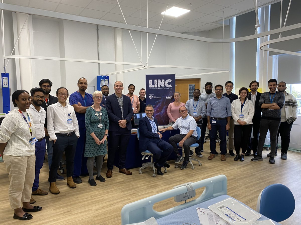 ULHT_News's tweet photo. Doctors in higher training wanting to become cardiologists of the future travelled from across the region to Lincoln to use high-tech simulators to put their skills to the test.

The was organised as part of a new series of LINC training courses. 

➡️ https://t.co/J7bZM96m8t https://t.co/0YWWqzjV8O