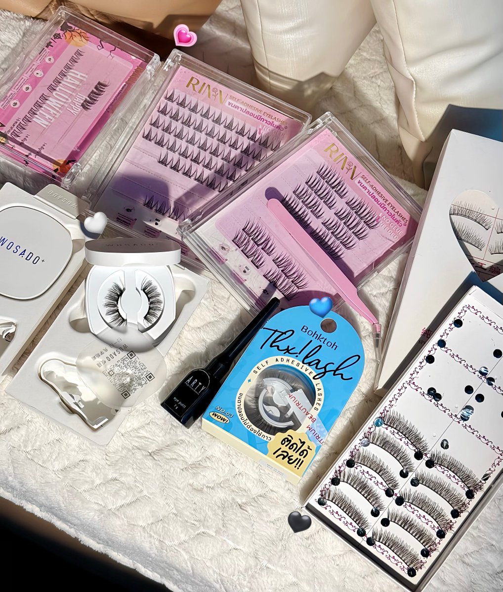 เธรดตีแผ่ว่าด้วยเรื่องขนตาปลอม ทุกรุ่นเสกให้สวยได้หมด แต่ก็มีข้อดีข้อเสียต่างกัน อันนี้ขอแชร์จาก ปสก. ใช้จริงแบบโนสปอนฯ