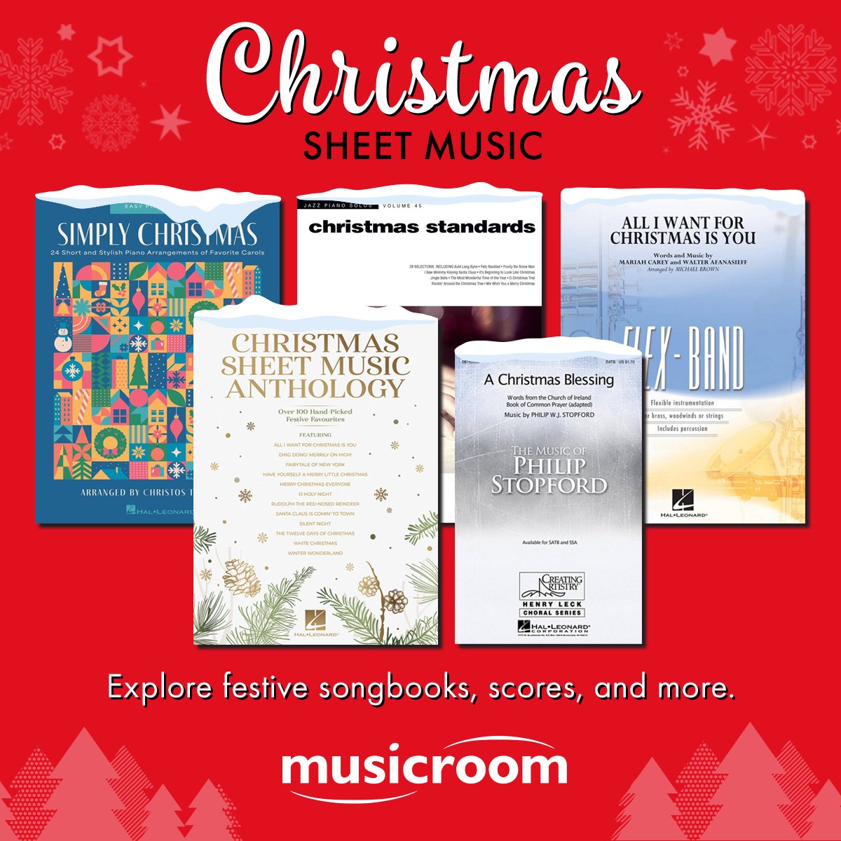 🎄 The Christmas countdown is on! Get ready for festive moments with our sheet music collection—from carols to pop hits and choral classics. Perfect for cosy nights in or holiday concerts. Make this Christmas one to remember! 🎶

Shop the collection ➡️ musicroom.com/christmas/shee…