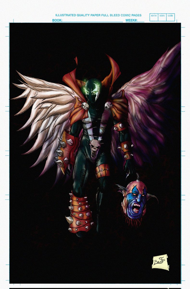 Angel Spawn: inspired in Caravaggio's Angel