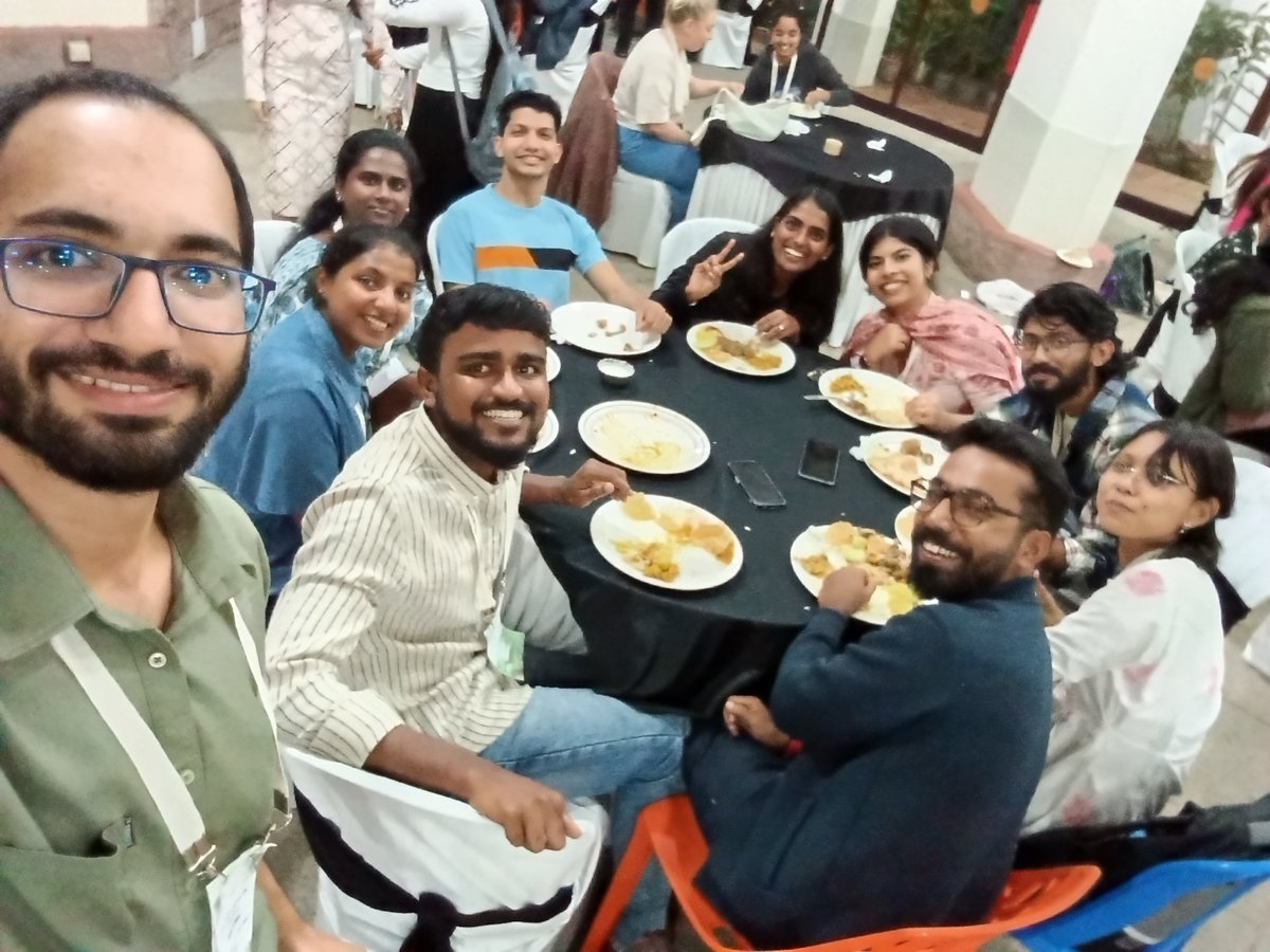 Mohammad Nadim (@immohammadnadim) on Twitter photo Sharing a dining table with the s(a/o)me crazy-minded people (sometimes) increases the taste. 😂🤭
<a href="/sccsbng/">Student Conference on Conservation Science-BNG</a> <a href="/iiscbangalore/">IISc Bangalore</a>
<a href="/abi_Naturelover/">Abisha C</a> <a href="/krishnan_ayana/">Ayana Krishnan</a>
#Mustafa #Pavithran #Sangeetha #Irfan #Serfas Sharing a dining table with the s(a/o)me crazy-minded people (sometimes) increases the taste. 😂🤭
<a href="/sccsbng/">Student Conference on Conservation Science-BNG</a> <a href="/iiscbangalore/">IISc Bangalore</a>
<a href="/abi_Naturelover/">Abisha C</a> <a href="/krishnan_ayana/">Ayana Krishnan</a>
#Mustafa #Pavithran #Sangeetha #Irfan #Serfas
