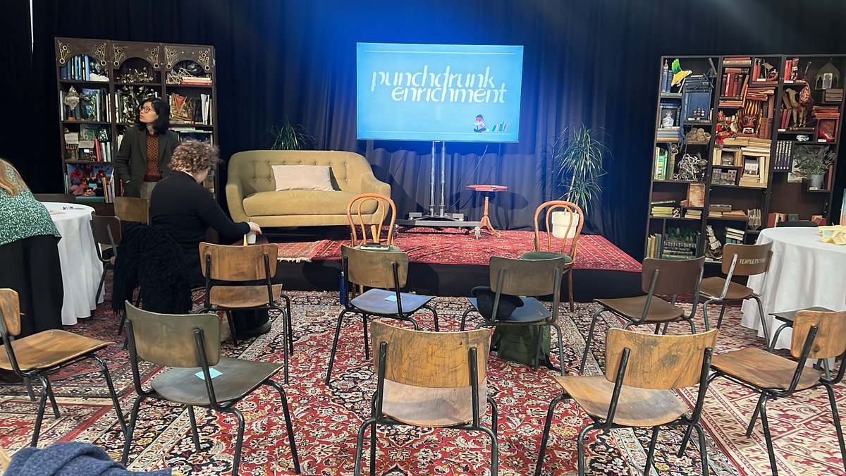 Eastern Angles (@easternangles) on Twitter photo Our Youth Theatre Co-ordinator Kirsty is spending the day with the brilliant <a href="/PDEnrich/">Punchdrunk Enrichment</a>.
Kirsty's gaining some wonderful insights into the unique immersive theatre techniques of Punchdrunk!
Here's a few pics of her day... 😀 Our Youth Theatre Co-ordinator Kirsty is spending the day with the brilliant <a href="/PDEnrich/">Punchdrunk Enrichment</a>.
Kirsty's gaining some wonderful insights into the unique immersive theatre techniques of Punchdrunk!
Here's a few pics of her day... 😀