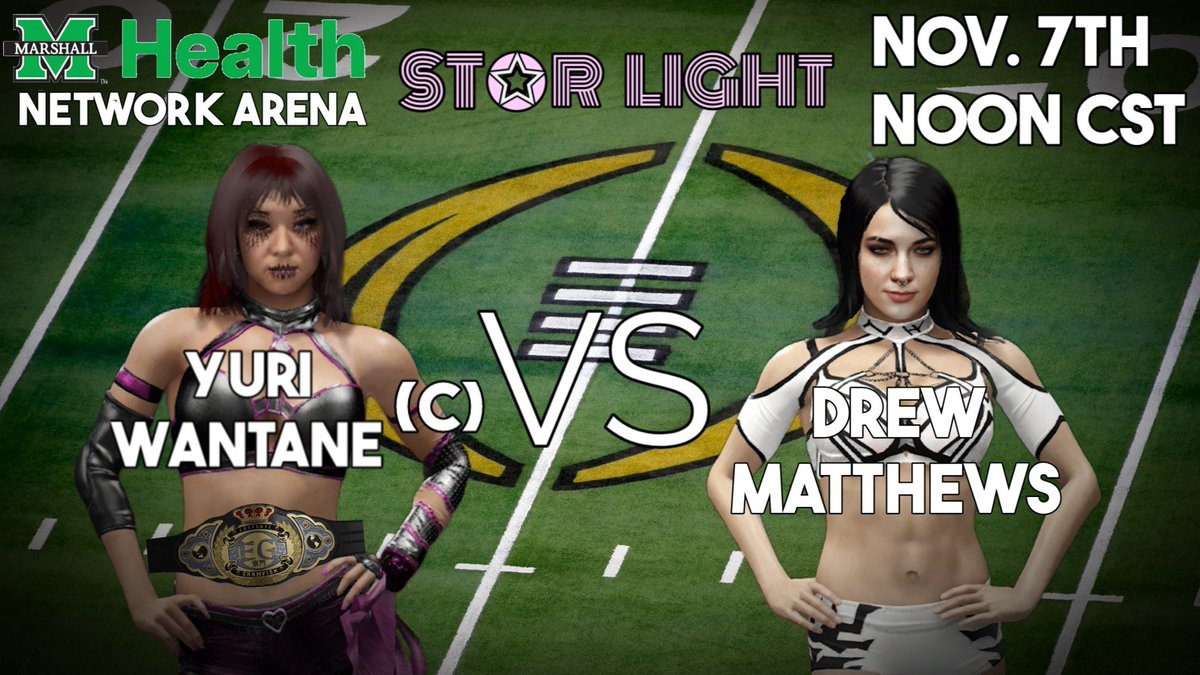 Starlight_Joshi's tweet image. First title match of the day and it's the Eastern OpenGate Championship on the line as Yuri Watane looks to make her first defense against Daybreak's own Drew Matthews