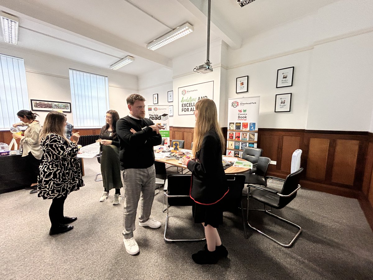 BPSWirral's tweet photo. We had an inspiring visit today from @edenfiftyone as part of our shortlisting for their Innovative &amp; Creative Literacy Award, alongside @EducateAwards. Our students were fantastic, and we believe that they were really impressed with the literacy programme we offer here at BPS! https://t.co/L5BiWm8T1g