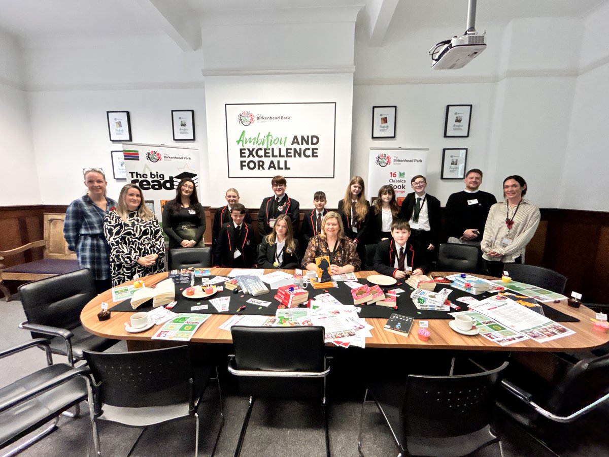 BPSWirral's tweet photo. We had an inspiring visit today from @edenfiftyone as part of our shortlisting for their Innovative &amp; Creative Literacy Award, alongside @EducateAwards. Our students were fantastic, and we believe that they were really impressed with the literacy programme we offer here at BPS! https://t.co/L5BiWm8T1g