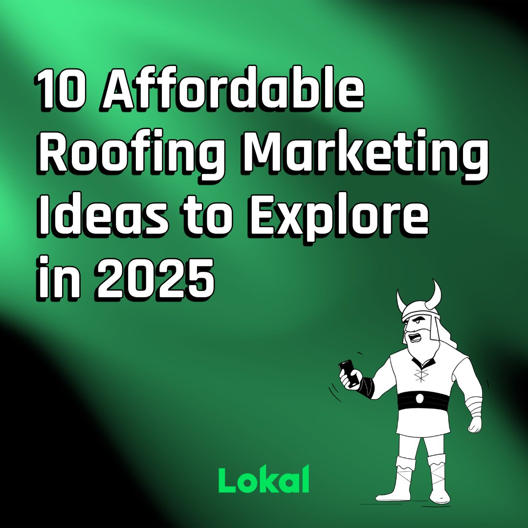 10 Affordable Roofing Marketing Ideas to Explore in 2025
 lokalhq.com/blog/affordabl… 

#thetrades #contractors #roofers #homeservices #digitalmarketing