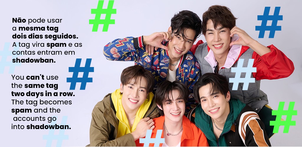 ⚠️ ATENÇÃO / ATTENTION ⚠️

#️⃣ Qual tag usar? | Which tag to use? #️⃣

🗓️ 16/11 (sábado/Saturday)
⏰  Dia todo | All day
#️⃣ TwoWorldsInBrazilD1

🗓️ 17/11
⏰ Dia todo | All day
#️⃣ TwoWorldsInBrazilD2

#maxnat #mmaxmax #natasitt #gungunthk #pakvarayu #mon_taechin