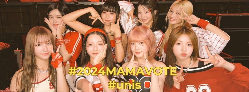 unisvotingcrew's tweet photo. Our first tweet after reset! What's the best thing to do? 

Give us a RT with a title of any UNIS song, and use the hashtags. 

#2024MAMAVOTE #unis https://t.co/n9p6wyyACM