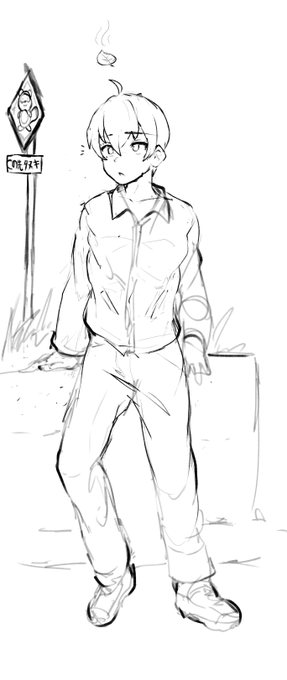 怪しい標識的なTF 