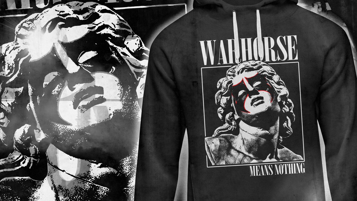 JPWARHORSE's tweet photo. Its cold. Get a Hoodie. Embrace Nihilism.

Warhorse Hoodies available now, Link in thread https://t.co/5Km9Q6pdho