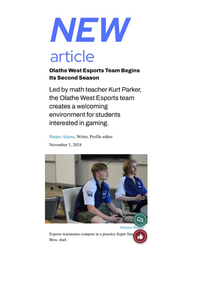 New article!!
Check out our Esports article found on our website linked below⬇️⬇️

owowlpost.com/7763/news/olat…