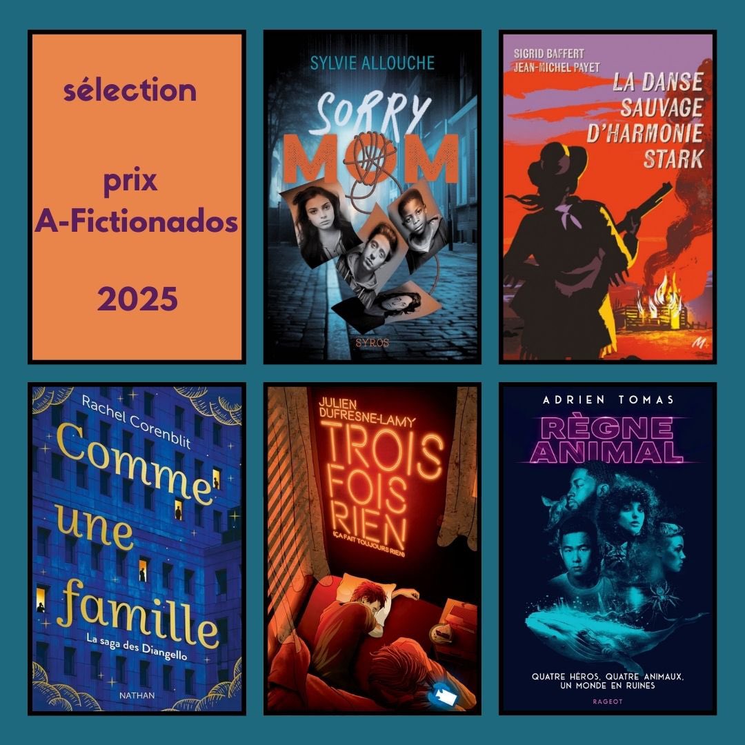 C’est avec beaucoup de plaisir et une grande fierté que nous vous présentons la 12ème sélection du prix Afictionados #livresetdavantagealençon #prixafictionados #selection2025 #prixlitteraire #litteratureado #litteraturejeunesse #litteratureyoungadult #alençon