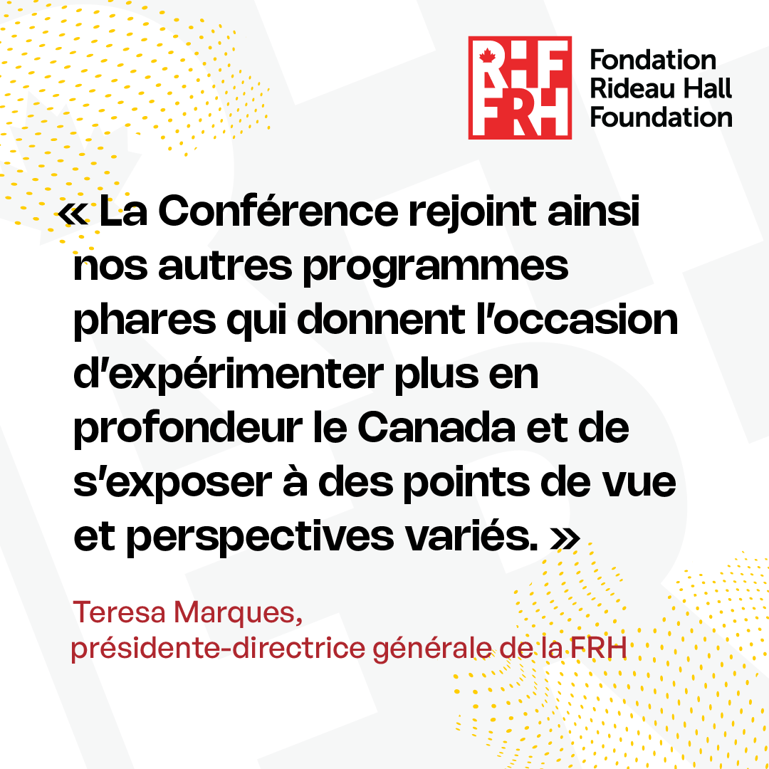 Nous sommes ravis d’annoncer qu’aujourd’hui, la Conférence canadienne du Gouverneur général sur le leadership (CCGGL) se joint à la Fondation Rideau Hall.