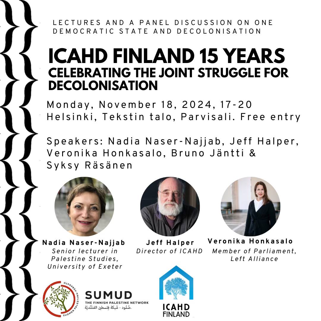 ICAHD Finland tweet media