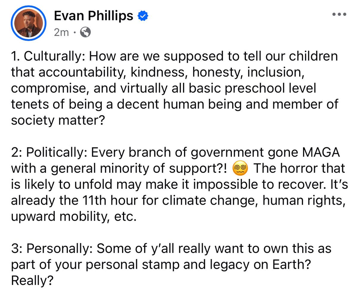 You don’t get to wash this stain from your personal integrity and character.

#MAGA